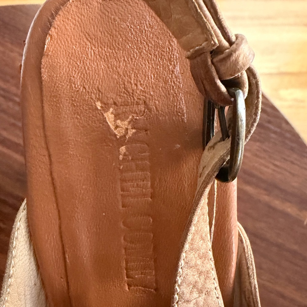 Rachel Comey Tan Peep-Toe Mules 🤎 Size 7 🤎 Bedt Offer Accepted! - Picture 11 of 11